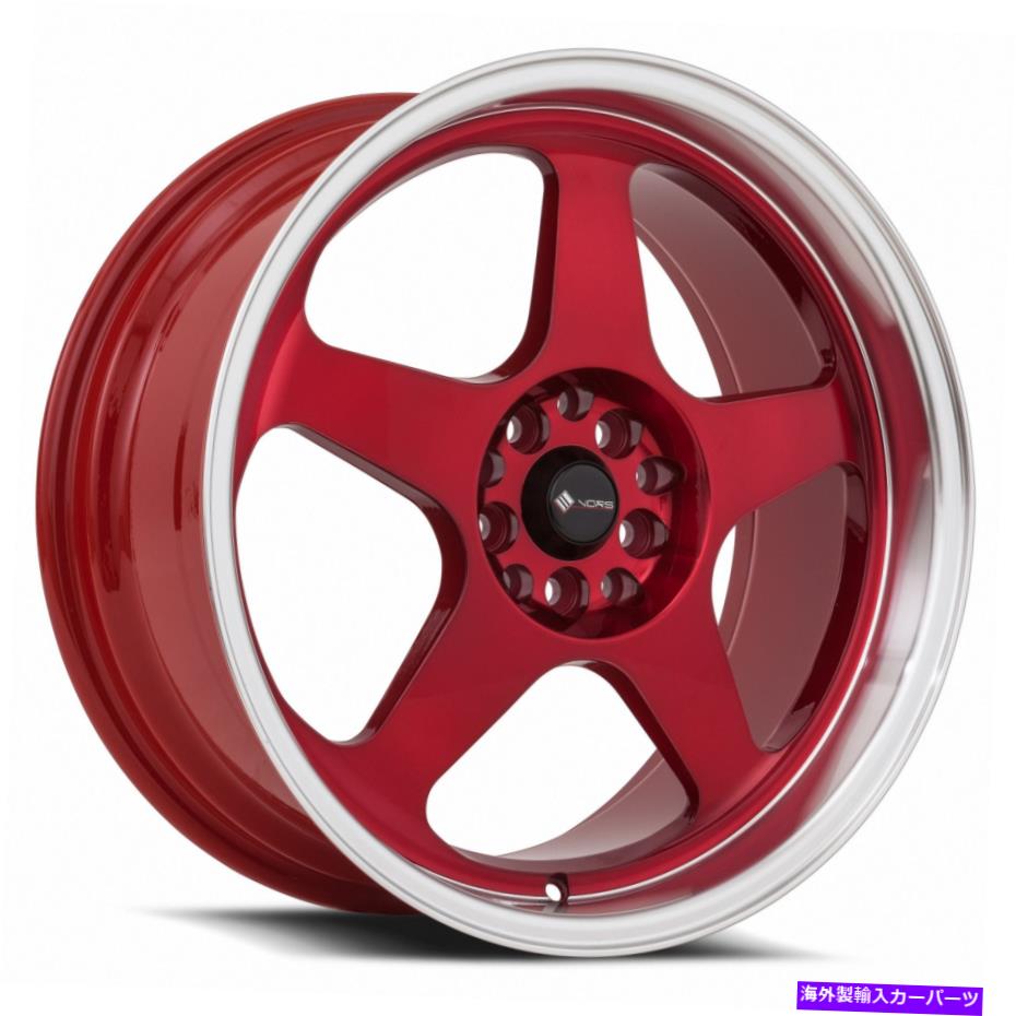 ホイール　４本セット Vors SP1 18x8 5x120 35 Red Machine Lipホイール（4）73.1 18インチのリム Vors SP1 18x8 5x120 35 Red Machine Lip Wheels(4) 73.1 18" inch Rims【並行輸入品】｜Us Custom Parts Shop USDM
