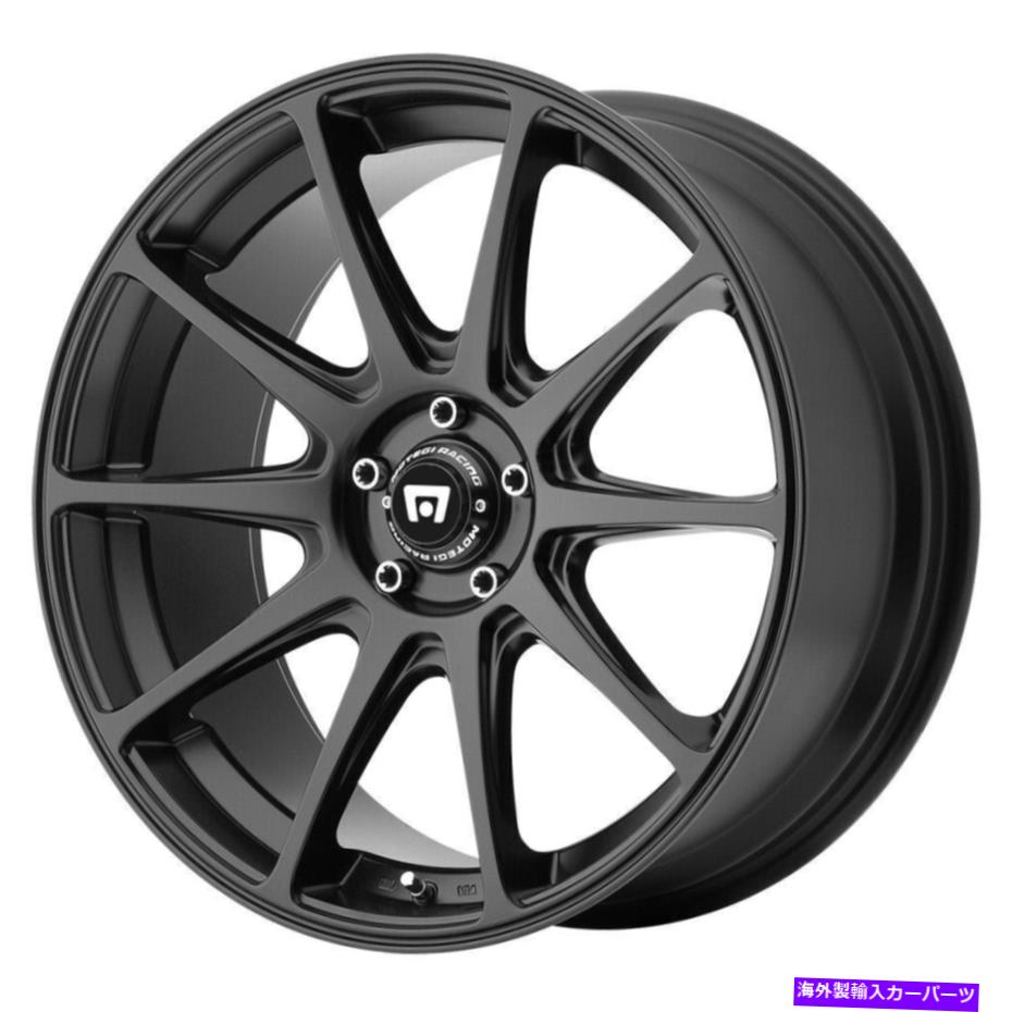 ホイール 4本セット Motegi MR127 CS10 17x8 5x114.3 38サテンブラックホイール(4)72.56 17 "インチリム Motegi MR127 CS10 17x8 5x114.3 38 Satin Black Wheels(4) 72.56 17" inch Rims【並行輸入品】|Us Custom Parts Shop USDM