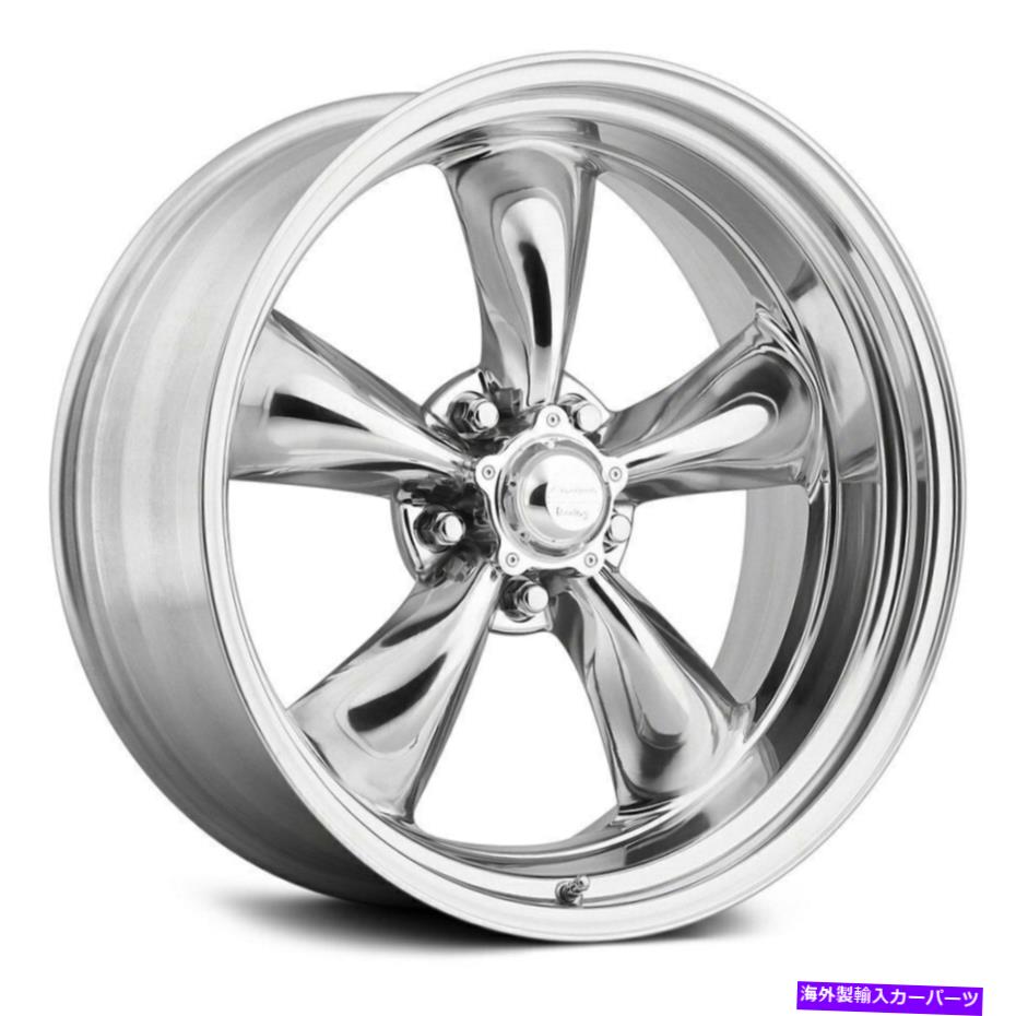 ホイール　４本セット American Racing VN515 Torq Thrust II 1 PC 15x7 5x114.3 -6研磨ホイール（4）83。 American Racing VN515 Torq Thrust II 1 Pc 15x7 5x114.3 -6 Polished Wheels(4) 83.【並行輸入品】