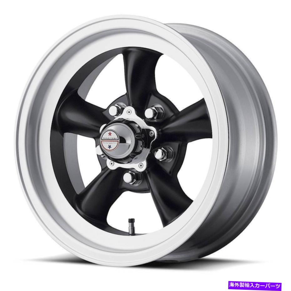 ホイール　４本セット American Racing VN105 Torq Thrust D 14x6 5x4.75/5x120.65 -2ブラックリップホイール（4） American Racing VN105 Torq Thrust D 14x6 5x4.75/5x120.65 -2 Black Lip Wheels(4)【並行輸入品】｜Us Custom Parts Shop USDM