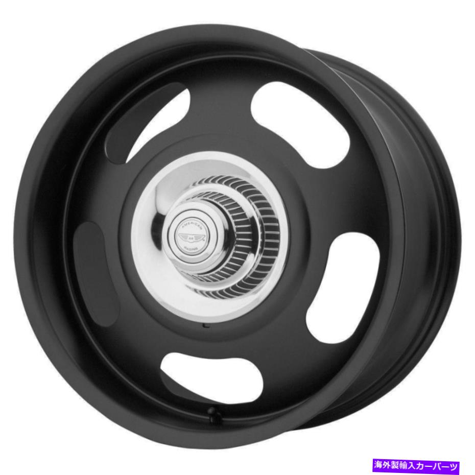 ホイール　４本セット American Racing VN506 17x7/17x8 5x4.75/5x5 0/0サテンブラックホイール（4）78.1 17 \