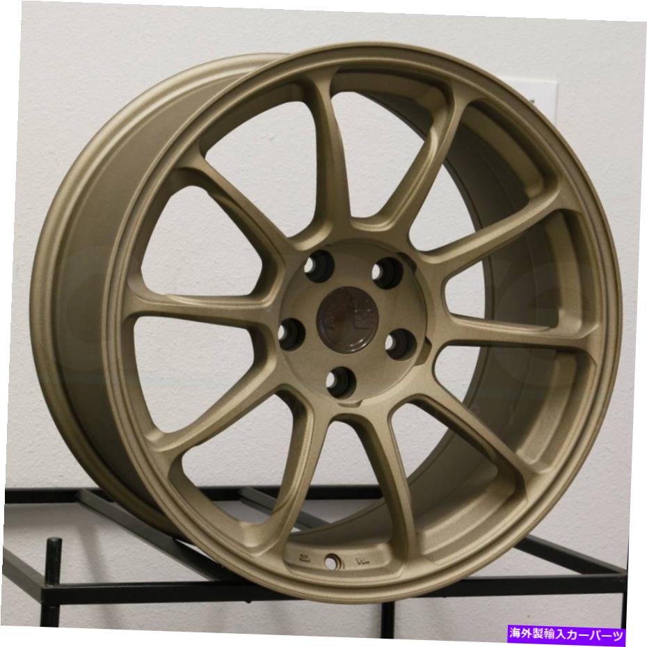 ホイール　４本セット Aodhan AH06 AH6 18x10 5x114.3 25ブロンズホイール（4）73.1 18インチリム Aodhan AH06 AH6 18x10 5x114.3 25 Bronze Wheels(4) 73.1 18\