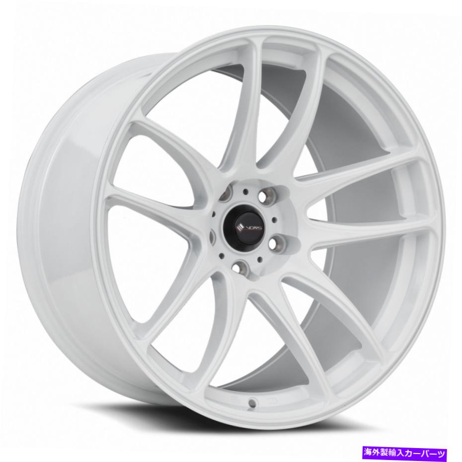ホイール 4本セット VORS TR4 18X10.5 5x114.3 22ホワイトホイール(4)73.1 18インチリム Vors TR4 18x10.5 5x114.3 22 White Wheels(4) 73.1 18" inch Rims【並行輸入品】|Us Custom Parts Shop USDM
