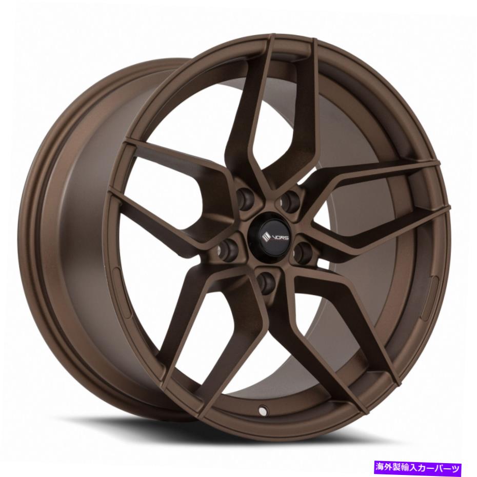 ホイール　４本セット VORS LP1 18x9.5 5x115 35ブロンズホイール（4）73.1 18インチリム Vors LP1 18x9.5 5x115 35 Bronze Wheels(4) 73.1 18\