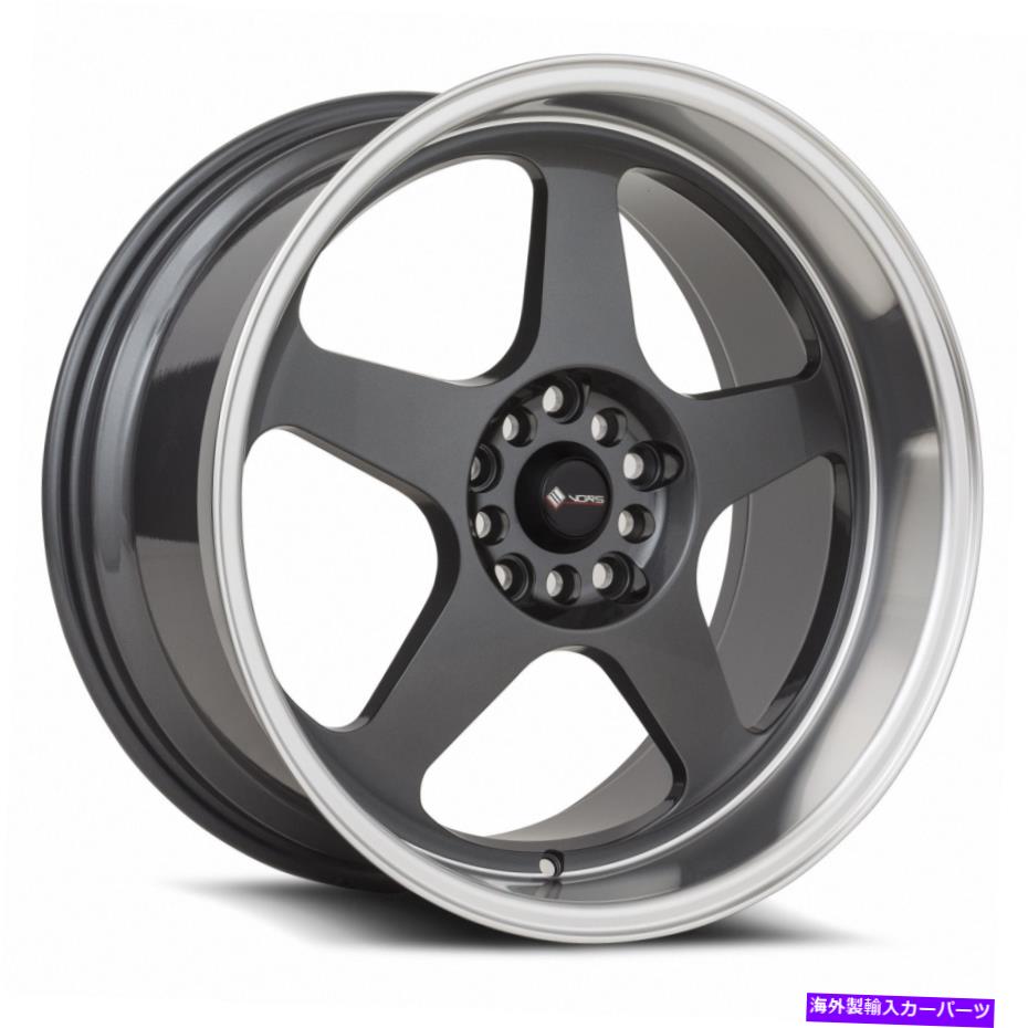 ホイール　４本セット VORS SP1 17x9 5x100/5x114.3 30ハイパーブラックホイール（4）73.1 17インチリム Vors SP1 17x9 5x100/5x114.3 30 Hyper Black Wheels(4) 73.1 17\