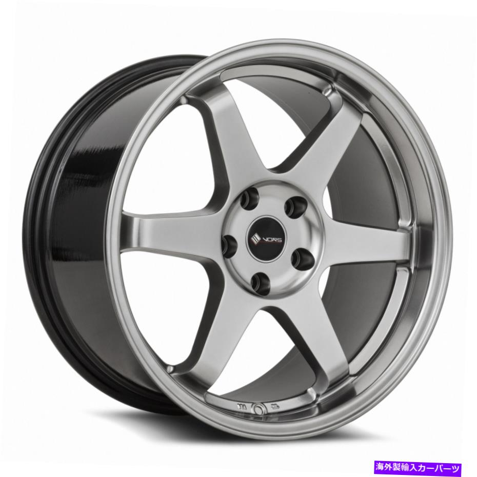 ホイール 4本セット Vors TR37 18x8.5/18x9.5 5x114.3 35/35ハイパーブラックホイール(4)73.1 18 "インチスタッジ Vors TR37 18x8.5/18x9.5 5x114.3 35/35 Hyper Black Wheels(4) 73.1 18" inch Stagge【並行輸入品】|Us Custom Parts Shop USDM