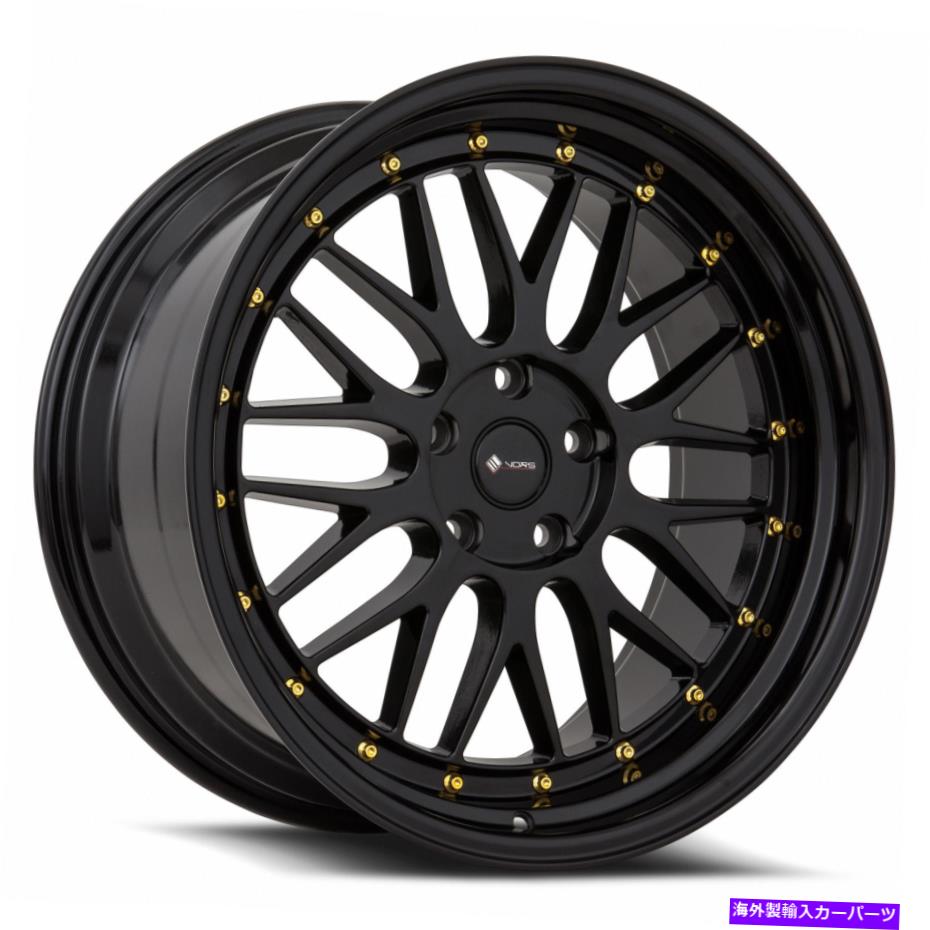 ホイール　４本セット VORS VR8 19x9.5 5x110 22グロスブラックホイール（4）73.1 19 \