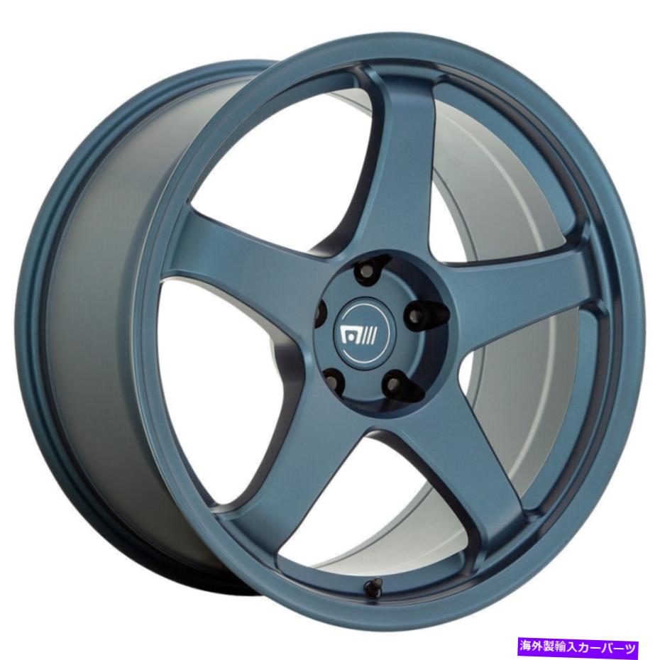 ホイール　４本セット Motegi MR151 CS5 18x9.5 5x100 40ブルーホイール（4）56.15 18インチリム Motegi MR151 CS5 18x9.5 5x100 40 Blue Wheels(4) 56.15 18\