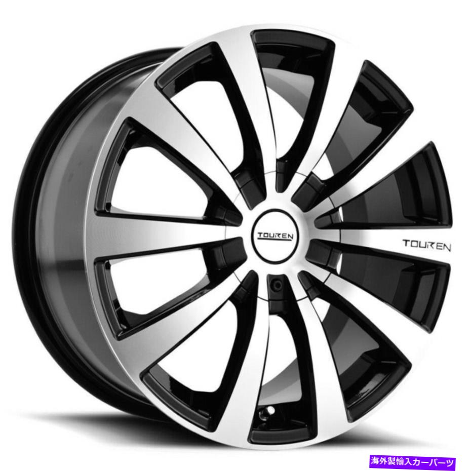 ホイール　４本セット Touren 3130 TR3 18x8 5x100/5x114.3 40黒機械加工リップホイール（4）72.62 18 "Inc Touren 3130 TR3 18x8 5x100/5x114.3 40 Black Machined Lip Wheels(4) 72.62 18" inc【並行輸入品】｜Us Custom Parts Shop USDM