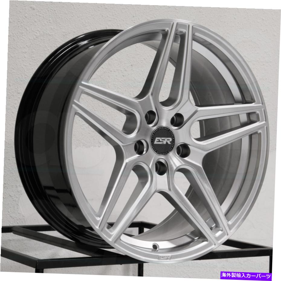 ホイール　４本セット ESR RF15 18x8.5 5x114.3 30シルバーホイール（4）73.1 18インチリム ESR RF15 18x8.5 5x114.3 30 Silver Wheels(4) 73.1 18\