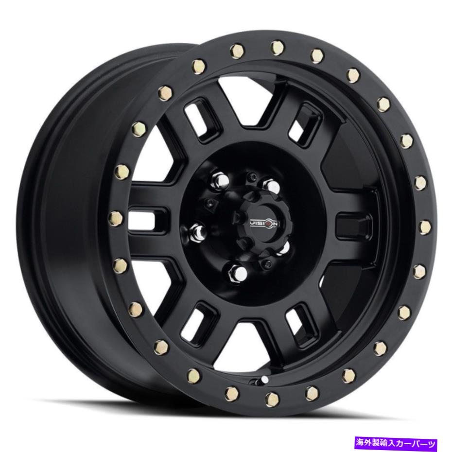 ホイール　４本セット ビジョン398マンクス18x9 6x135 18マットブラックホイール（4）87.1 18インチリム Vision 398 Manx 18x9 6x135 18 Matte Black Wheels(4) 87.1 18" inch Rims【並行輸入品】｜Us Custom Parts Shop USDM