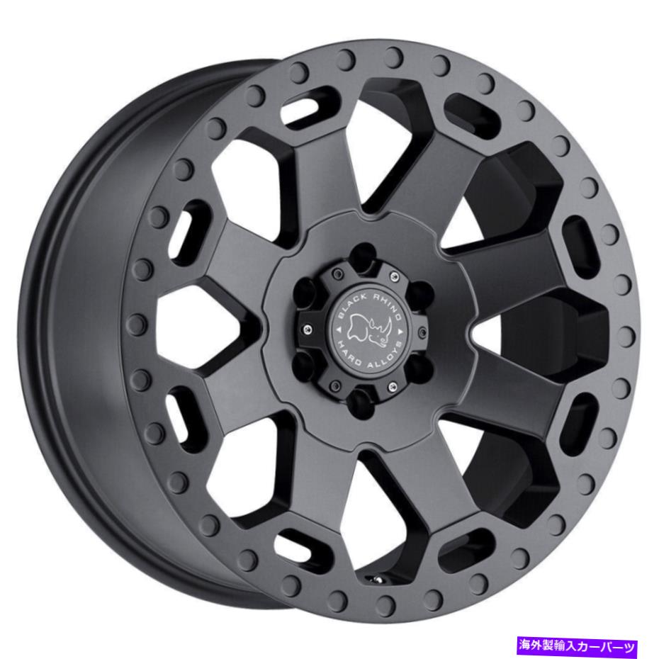ホイール　４本セット Black Rhino Warlord 17x9 6x135 12ガンメタルホイール（4）87.1 17 \