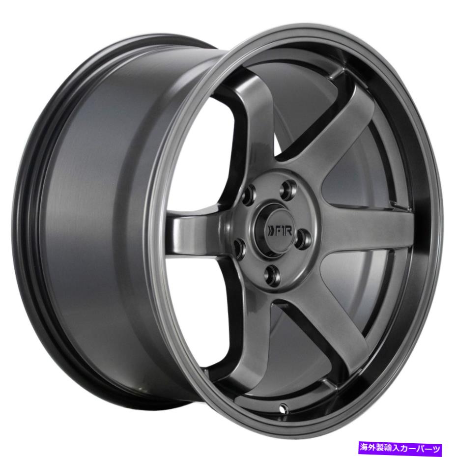 ホイール 4本セット F1R F106 18x9.5 5x114.3 38ハイパーブラックホイール(4)18インチリム F1R F106 18x9.5 5x114.3 38 Hyper Black Wheels(4) 18\