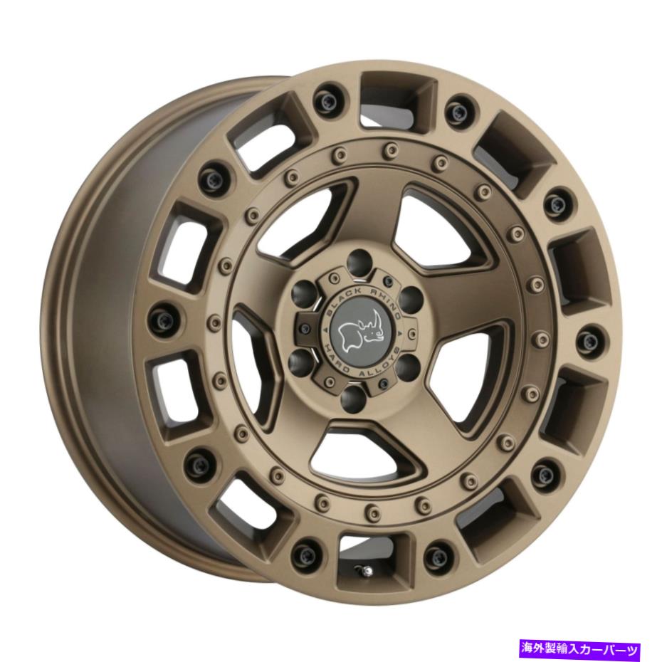 ホイール 4本セット Black Rhino Cinco 18x9.5 6x5.5/6x139.7 -18ブロンズブラックホイール(4)112.1 18 "インチ Black Rhino Cinco 18x9.5 6x5.5/6x139.7 -18 Bronze Black Wheels(4) 112.1 18" inch【並行輸入品】|Us Custom Parts Shop USDM