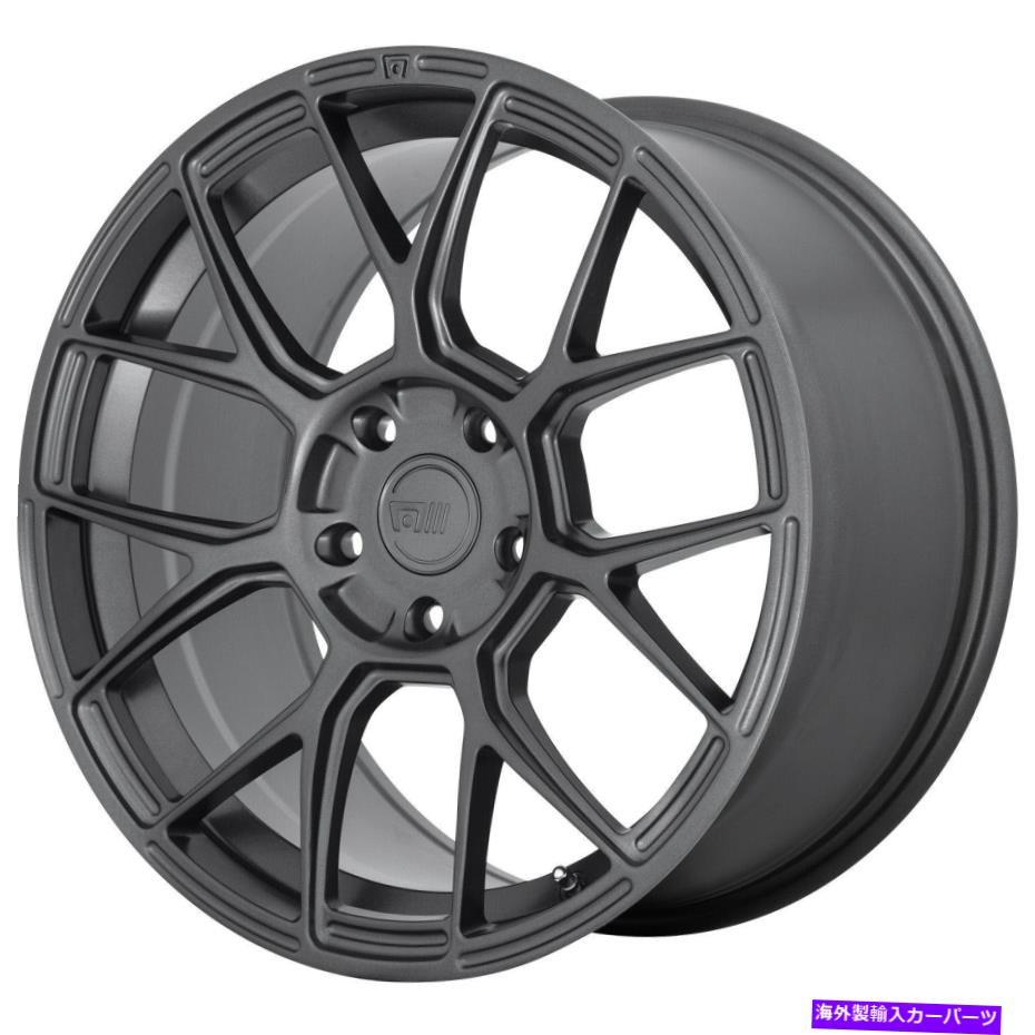 ホイール　４本セット motegi mr147 cm7 18x8.5 5x108 42ガンメタルホイール（4）72.56 18 \