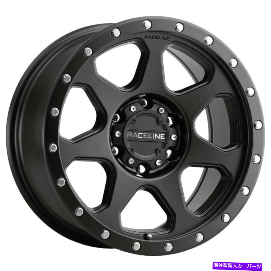 ホイール　４本セット Raceline 949b 7x 17x8.5 5x5.5/5x139.7 0ブラックホイール（4）106.5 17 "インチリム Raceline 949B 7X 17x8.5 5x5.5/5x139.7 0 Black Wheels(4) 106.5 17" inch Rims【並行輸入品】｜Us Custom Parts Shop USDM