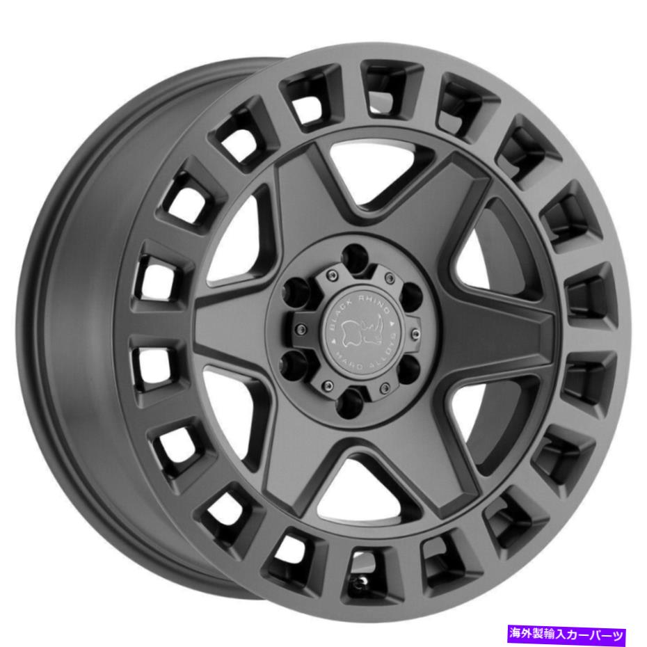 ホイール　４本セット Black Rhino York 17x8 5x120 35ガンメタルホイール（4）76.1 17 \