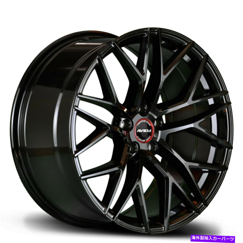 ホイール　４本セット AVID1 SL03 18x9.5 5x114.3 38グロスブラックホイール（4）73.1 18インチリム AVID1 SL03 18x9.5 5x114.3 38 Gloss Black Wheels(4) 73.1 18\