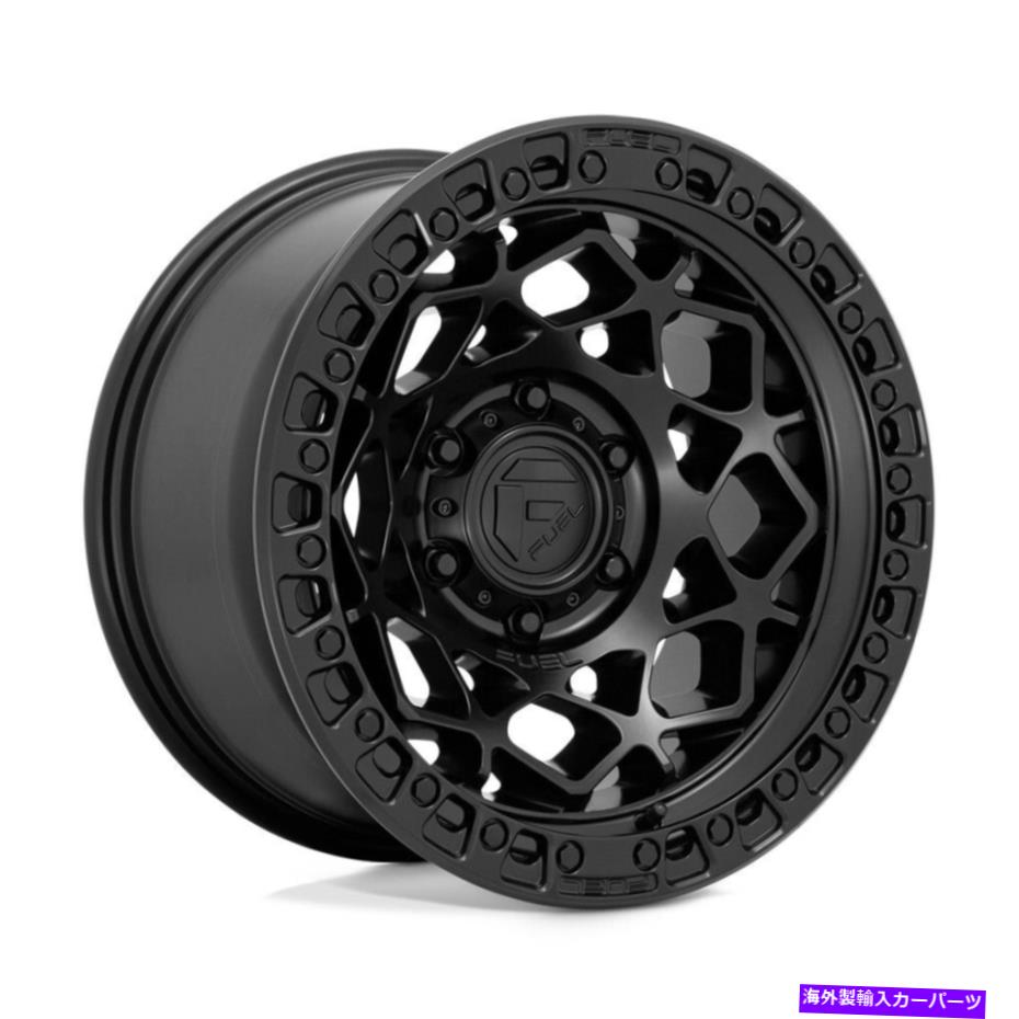 ホイール　４本セット 燃料D786ユニット17x9 6x135 -12ブラックブラックホイール（4）87.1 17 \