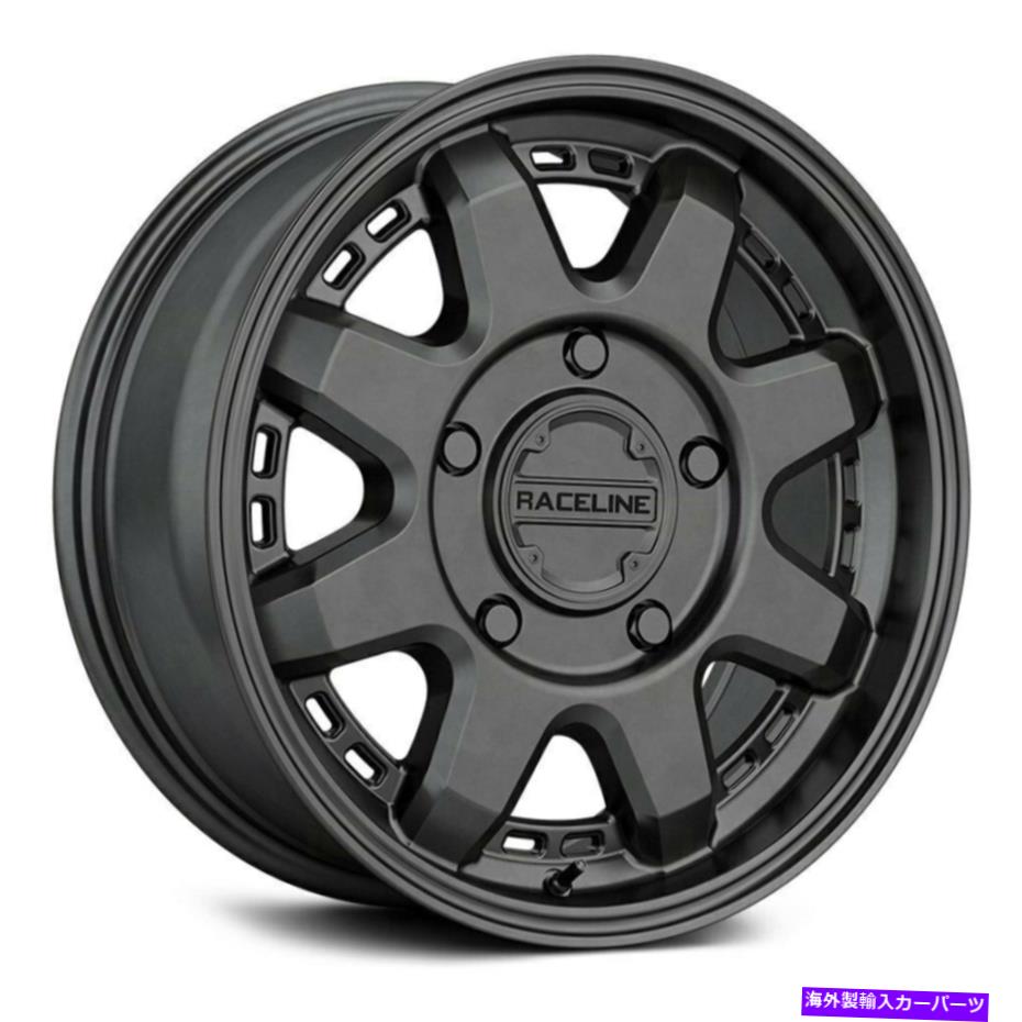 ホイール 4本セット Raceline 947b Scout Van 17x7.5 5x160 50ブラックホイール(4)65.1 17インチのリム Raceline 947B Scout Van 17x7.5 5x160 50 Black Wheels(4) 65.1 17" inch Rims【並行輸入品】|Us Custom Parts Shop USDM