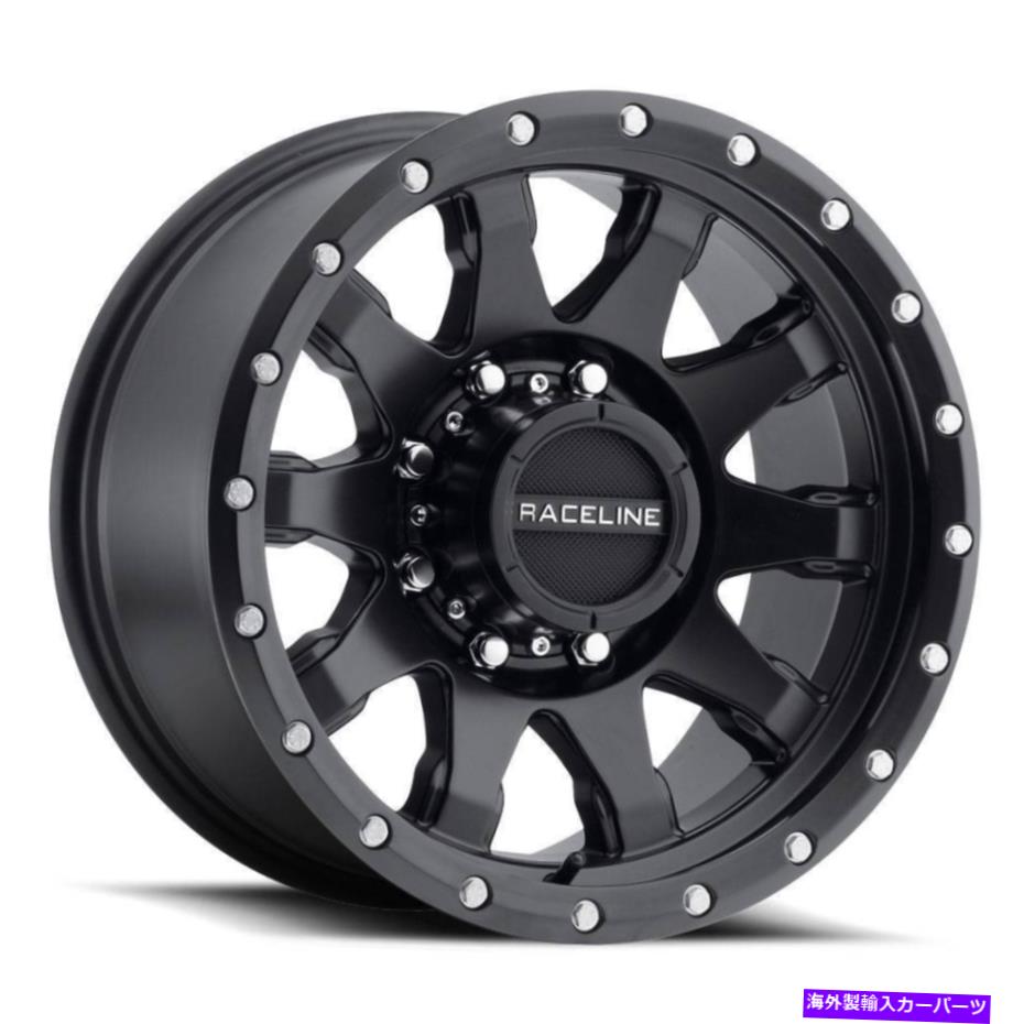 ホイール　４本セット Raceline 934b Clutch 17x8.5 5x5/5x127 0ブラックホイール（4）78.1 17 \