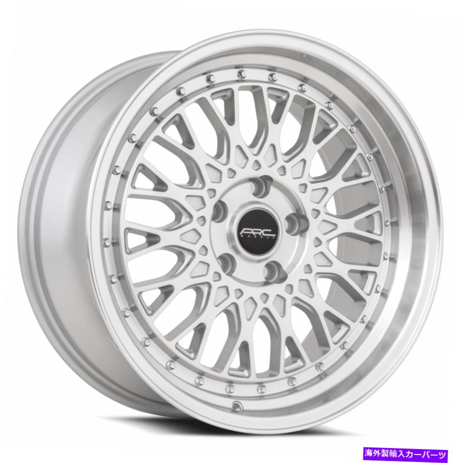 ホイール　４本セット ARC AR1 18x8.5 5x112 35銀機械加工ホイール（4）73.1 18インチリム ARC AR1 18x8.5 5x112 35 Silver Machined Wheels(4) 73.1 18" inch Rims【並行輸入品】｜Us Custom Parts Shop USDM