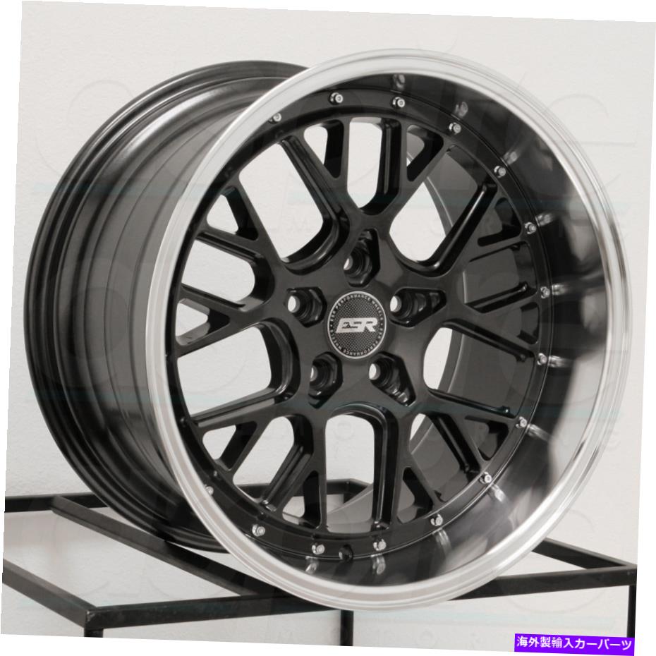 ホイール 4本セット ESR CS11 18x10.5 5x114.3 22ガンメタルグラファイトホイール(4)72.56 18インチリム ESR CS11 18x10.5 5x114.3 22 Gun Metal Graphite Wheels(4) 72.56 18" inch Rims【並行輸入品】|Us Custom Parts Shop USDM