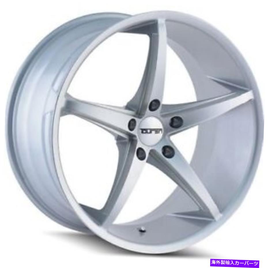 ホイール　４本セット Touren 3270 TR70 18x8 5x120 20銀製造ホイール（4）74.1 18インチのリム Touren 3270 TR70 18x8 5x120 20 Silver Milled Wheels(4) 74.1 18\
