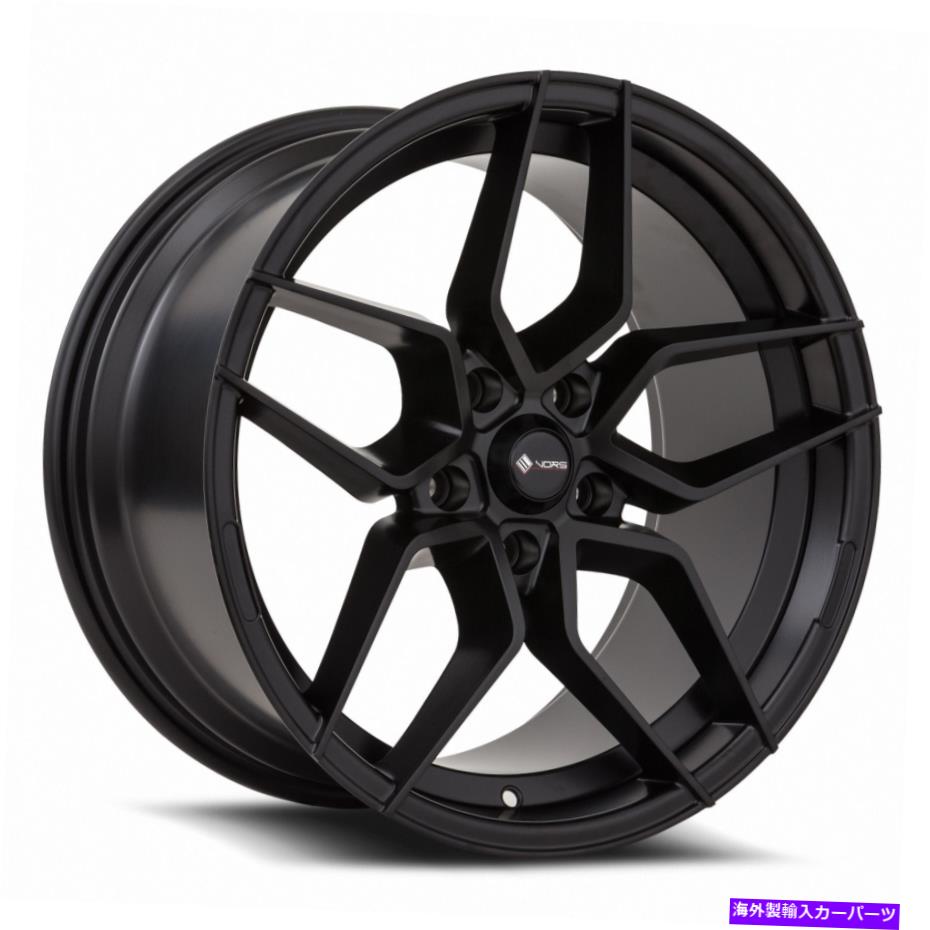 ホイール　４本セット Vors LP1 18x8.5/18x9.5 5x115 35/35マットブラックホイール（4）73.1 18 \