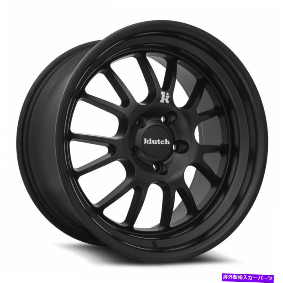 ホイール　４本セット Klutch SL14 18x8.5/18x9.5 5x120 35/35マットブラックホイール（4）73.1 18 \