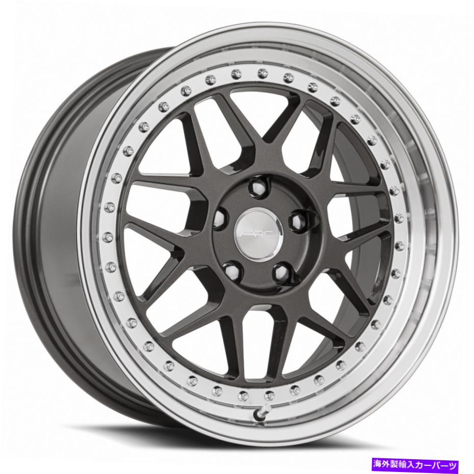 ホイール　４本セット ARC AR9 18x8.5 5x120 35ガンメタルホイール（4）73.1 18インチリム ARC AR9 18x8.5 5x120 35 Gun Metal Wheels(4) 73.1 18" inch Rims【並行輸入品】｜Us Custom Parts Shop USDM