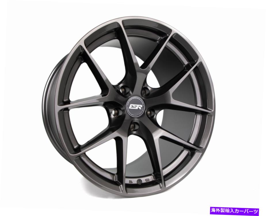 ホイール 4本セット ESR RF02 RF2 18x9.5 5x114.3 22ガンメタルグラファイトホイール(4)73.1 18インチリム ESR RF02 RF2 18x9.5 5x114.3 22 Gun Metal Graphite Wheels(4) 73.1 18" inch Rims【並行輸入品】|Us Custom Parts Shop USDM