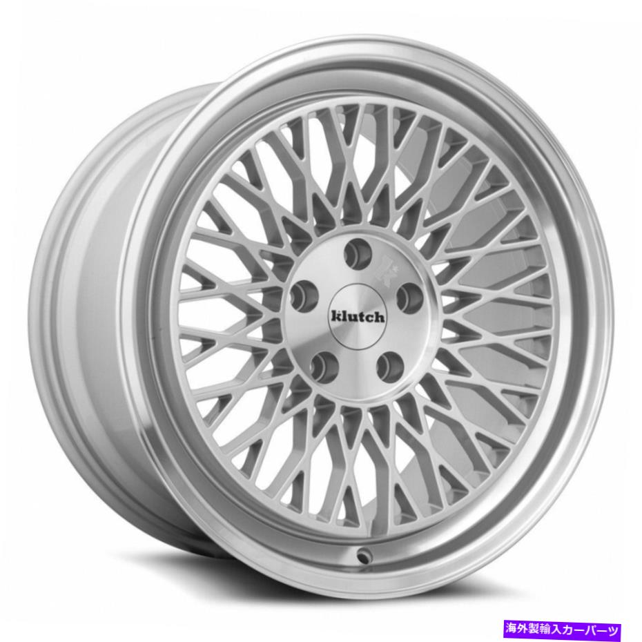 ホイール　４本セット Klutch SLC1 18x8.5/18x9.5 5x120 35/35銀機械加工リップホイール（4）73.1 18 \