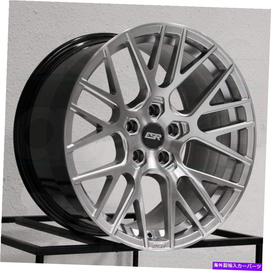 ホイール 4本セット ESR RF11 18x8.5/18x9.5 5x114.3 30/35シルバーホイール(4)73.1 18 "インチずれたRI ESR RF11 18x8.5/18x9.5 5x114.3 30/35 Silver Wheels(4) 73.1 18" inch Staggered Ri【並行輸入品】|Us Custom Parts Shop USDM