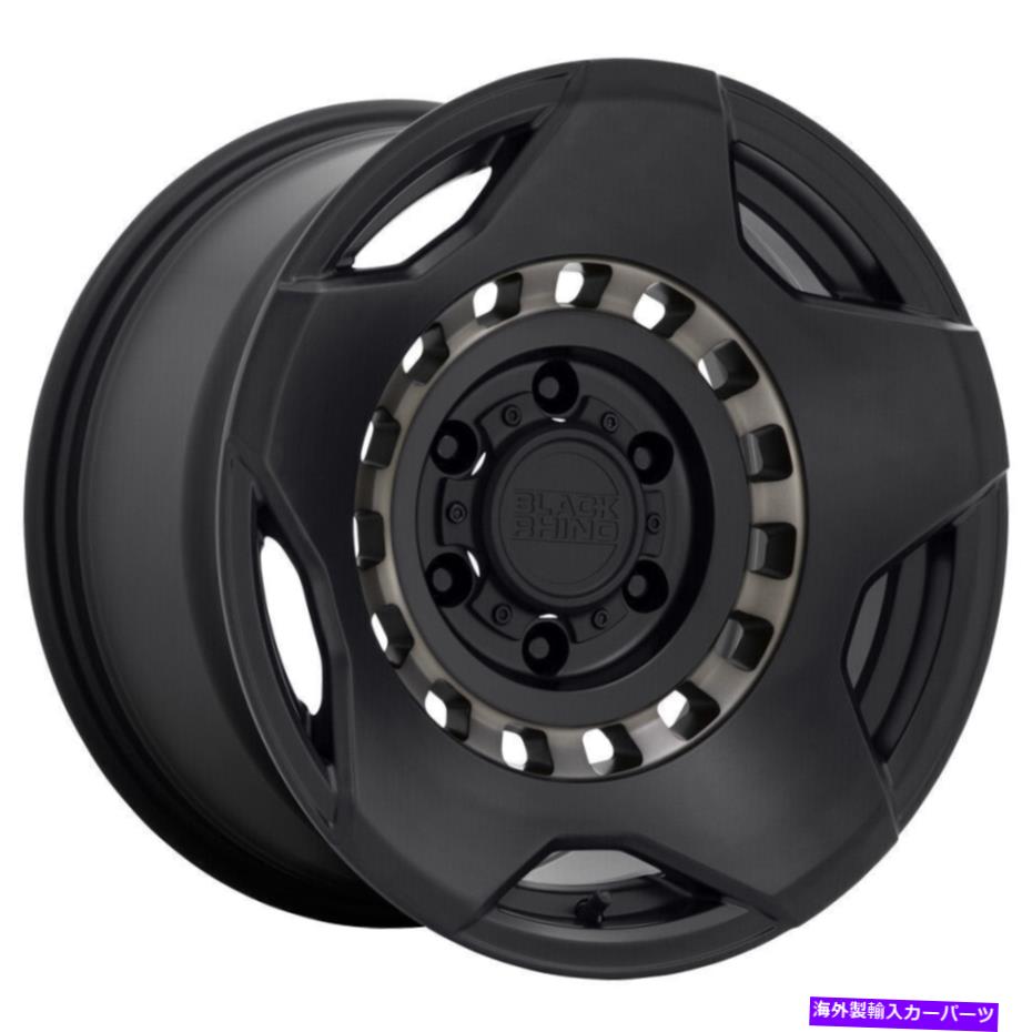 ホイール 4本セット ブラックサイの銃口17x9 6x135 0ブラックチントホイール(4)87.1 17 "インチリム Black Rhino Muzzle 17x9 6x135 0 Black Tint Wheels(4) 87.1 17" inch Rims【並行輸入品】|Us Custom Parts Shop USDM