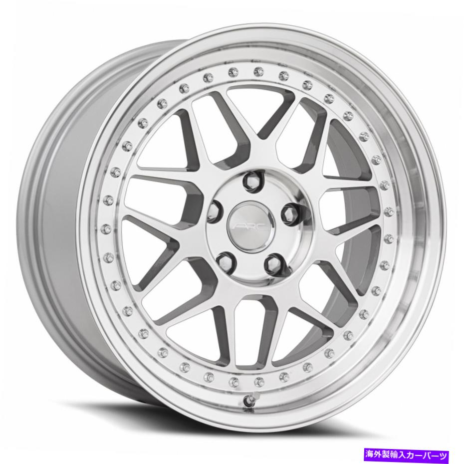 ホイール　４本セット ARC AR9 18x8.5 5x108 35銀機械加工ホイール（4）73.1 18インチリム ARC AR9 18x8.5 5x108 35 Silver Machined Wheels(4) 73.1 18" inch Rims【並行輸入品】｜Us Custom Parts Shop USDM