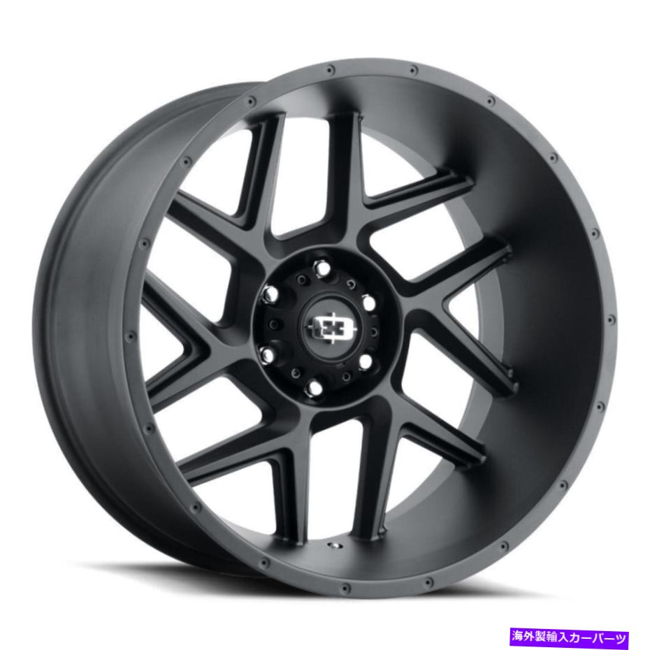 ホイール 4本セット Vision 360 Sliver 20x9 5x5.5/5x139.7 12ブラックホイール(4)108 20 "インチリム Vision 360 Sliver 20x9 5x5.5/5x139.7 12 Black Wheels(4) 108 20" inch Rims【並行輸入品】|Us Custom Parts Shop USDM