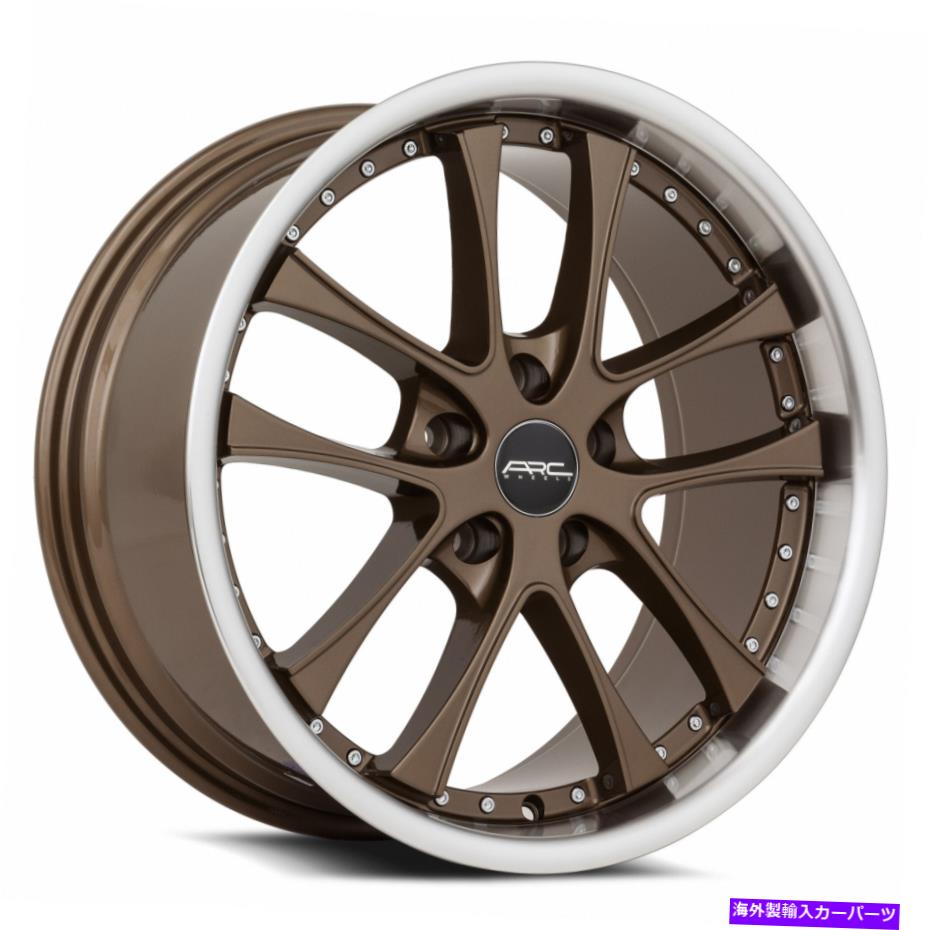 ホイール　４本セット ARC AR5 18x8.5 5x110 35ブロンズホイール（4）73.1 18インチリム ARC AR5 18x8.5 5x110 35 Bronze Wheels(4) 73.1 18" inch Rims【並行輸入品】｜Us Custom Parts Shop USDM