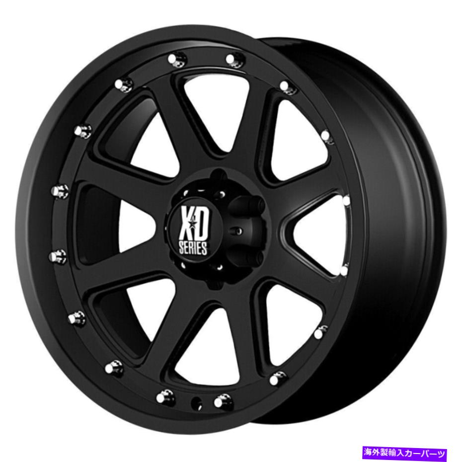 ホイール　４本セット XD XD798中毒18x9 6x4.5/6x114.3 18マットブラックホイール（4）72.56 18インチリム XD XD798 Addict 18x9 6x4.5/6x114.3 18 Matte Black Wheels(4) 72.56 18\