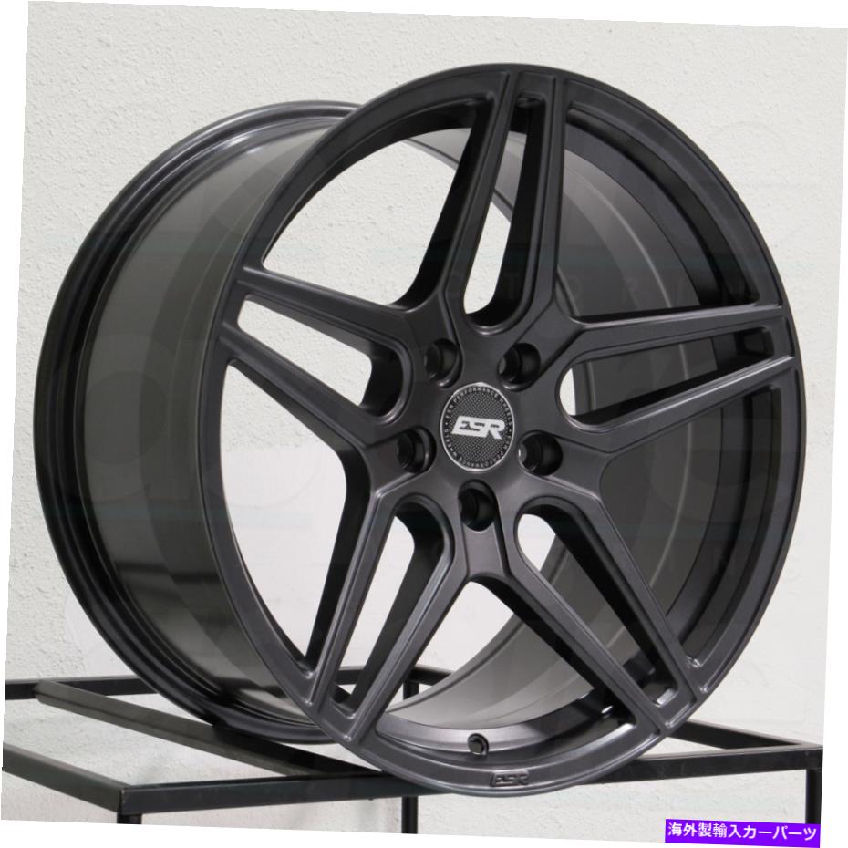 ホイール　４本セット ESR RF15 18x9.5 5x114.3 35ガンメタルグラファイトホイール（4）73.1 18インチリム ESR RF15 18x9.5 5x114.3 35 Gun Metal Graphite Wheels(4) 73.1 18" inch Rims【並行輸入品】｜Us Custom Parts Shop USDM