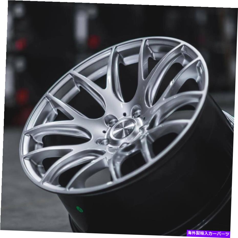 ホイール　４本セット ESR SR12 18x10.5 5x120 22ハイパーシルバーホイール（4）72.56 18インチリム ESR SR12 18x10.5 5x120 22 Hyper Silver Wheels(4) 72.56 18" inch Rims New【並行輸入品】｜Us Custom Parts Shop USDM 311,801円