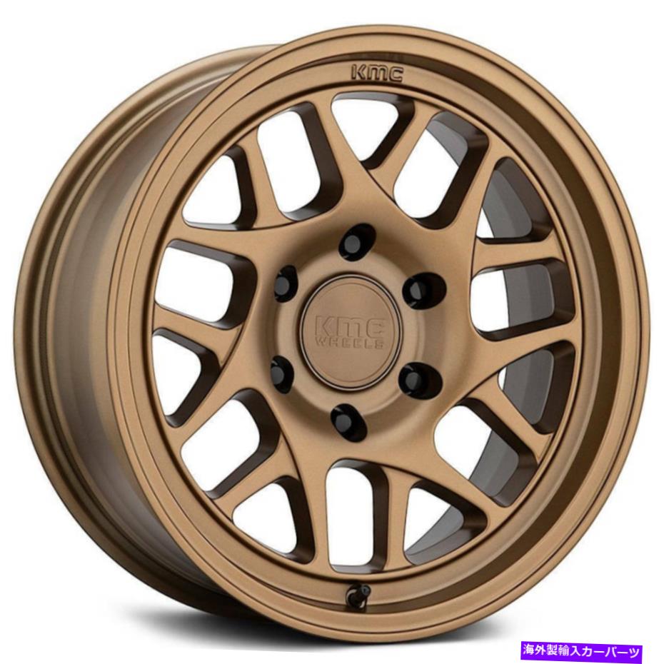 ホイール　４本セット KMC KM717 BULLY OL 17X8.5 5x150 0ブロンズホイール（4）110.1 17インチのリム KMC KM717 Bully Ol 17x8.5 5x150 0 Bronze Wheels(4) 110.1 17" inch Rims【並行輸入品】｜Us Custom Parts Shop USDM