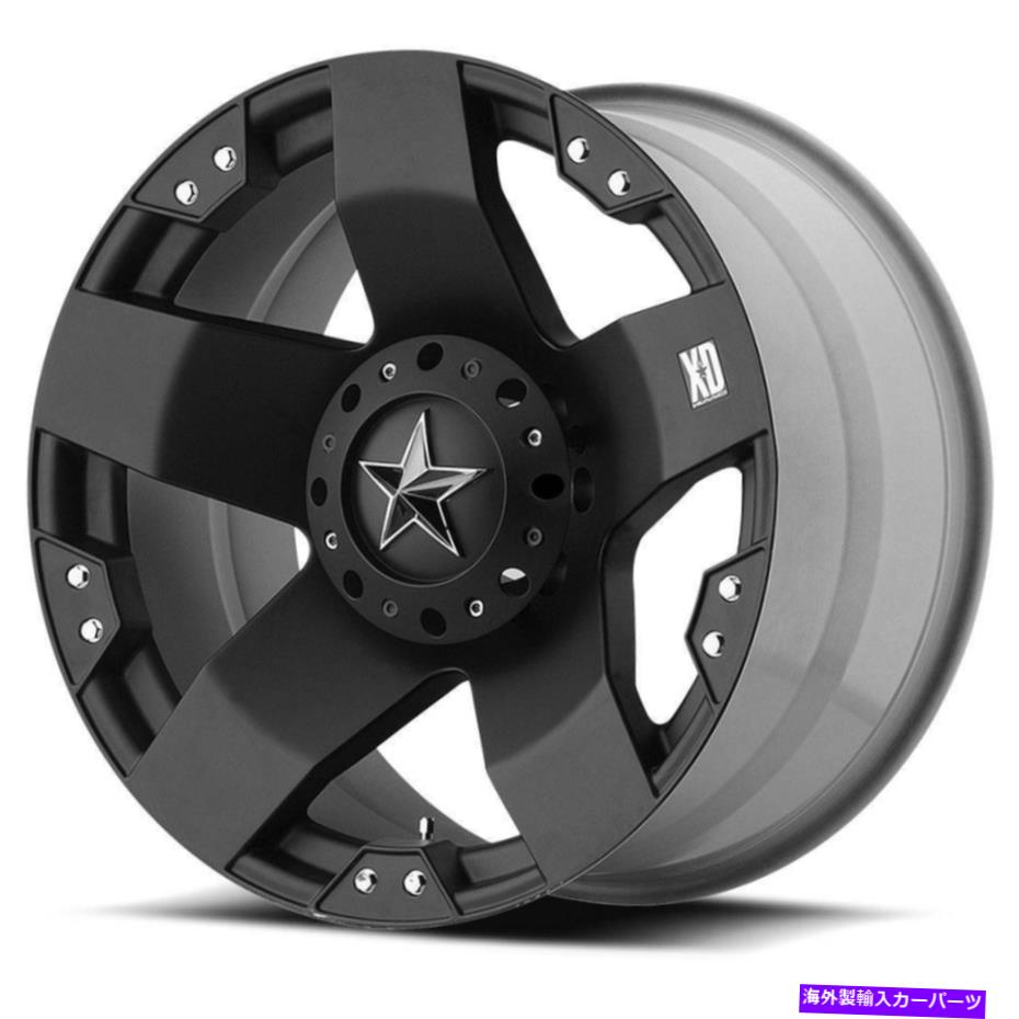 ホイール　４本セット XD XD775 Rockstar 17x9 6x135/6x5.5/6x139.7 -12マットブラックホイール（4）106.1 17 \