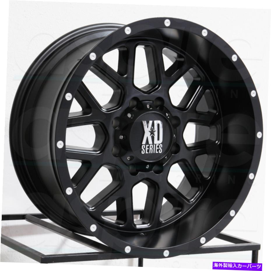 ホイール　４本セット XD XD820グレネード18x9 6x5.5/6x139.7 -12サテンブラックホイール（4）106.1 18 \