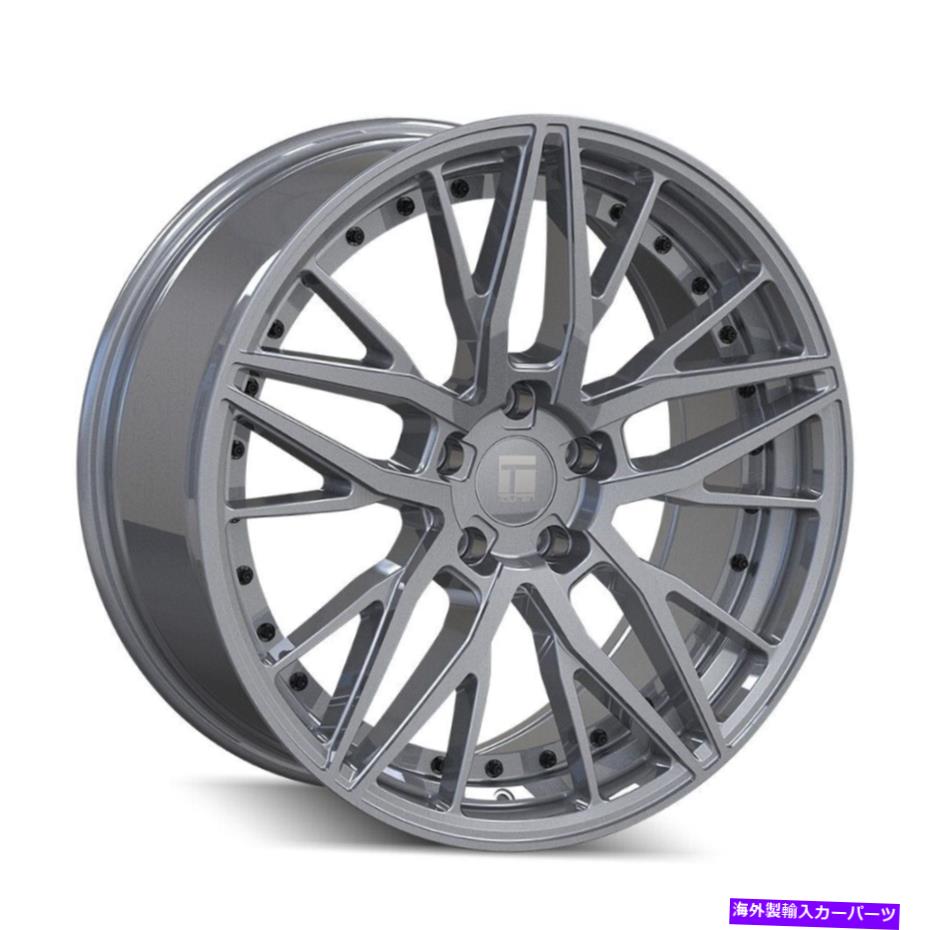 ホイール　４本セット Touren 3293 TR93 18x8 5x114.3 35グラファイトホイール（4）72.6 18インチリム Touren 3293 TR93 18x8 5x114.3 35 Graphite Wheels(4) 72.6 18\