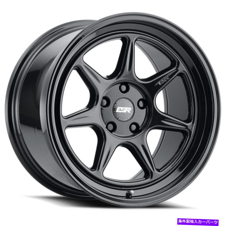 ホイール　４本セット ESR CR7 18x10.5 5x114.3 15ブラックホイール（4）72.56 18インチリム ESR CR7 18x10.5 5x114.3 15 Black Wheels(4) 72.56 18" inch Rims【並行輸入品】｜Us Custom Parts Shop USDM