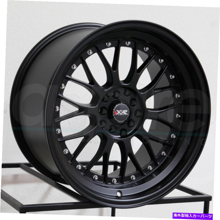 ホイール 4本セット xxr 521 18x8.5 5x108/5x112 35フラットブラックホイール(4)73.1 18インチリム XXR 521 18x8.5 5x108/5x112 35 Flat Black Wheels(4) 73.1 18" inch Rims【並行輸入品】|Us Custom Parts Shop USDM