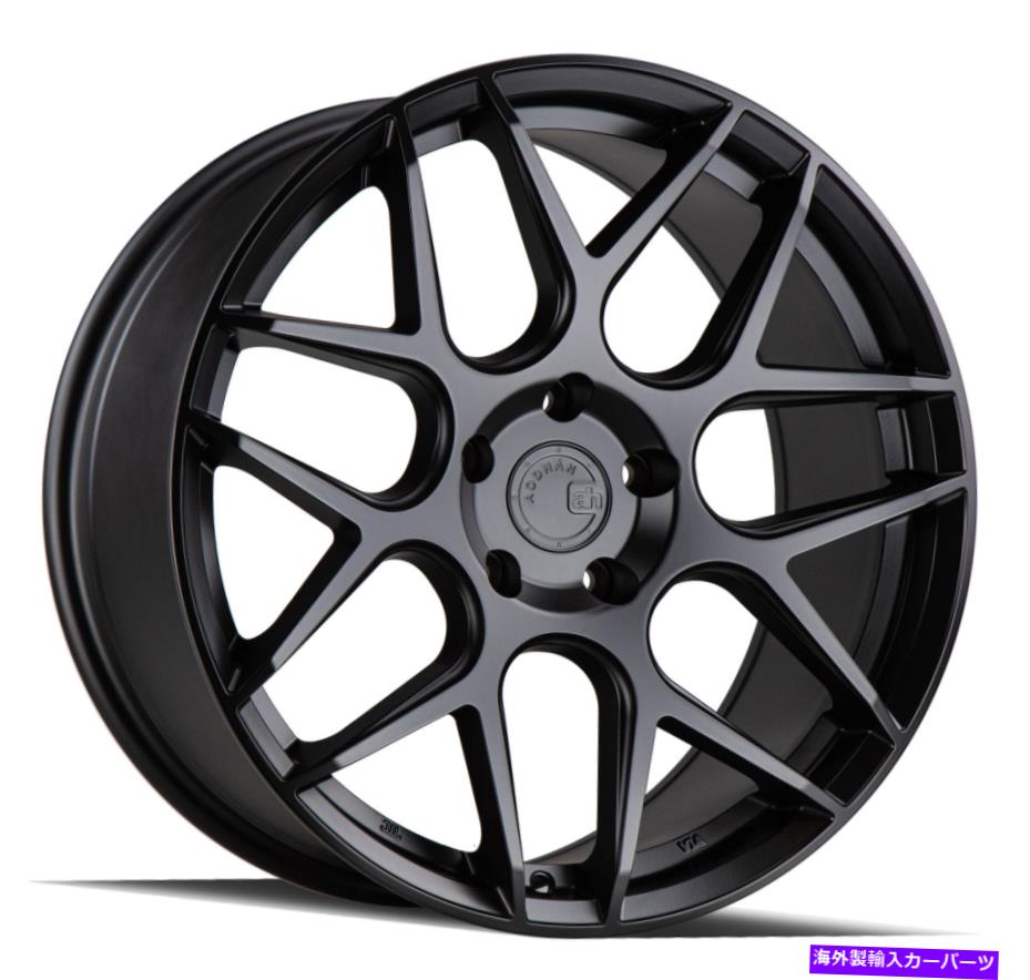 ホイール　４本セット aodhan aff2 19x9.5 5x114.3 35マットブラックホイール（4）73.1 19 \