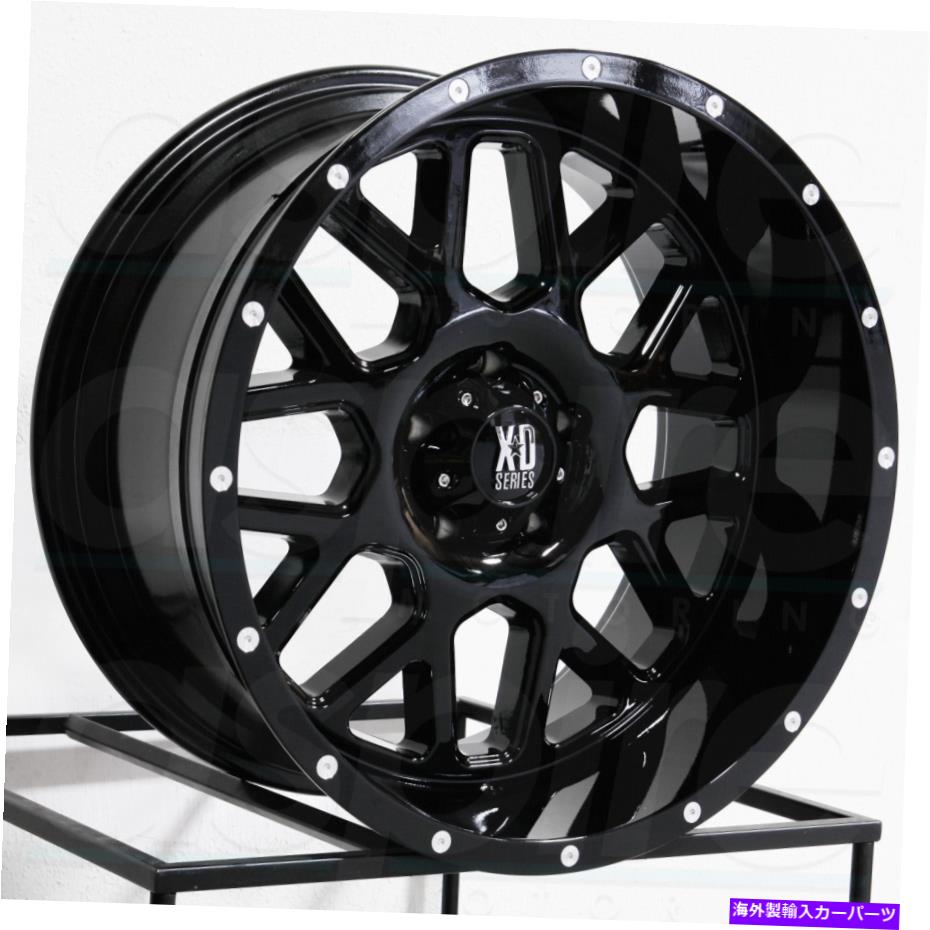 ホイール　４本セット 20x9 xd xd820グレネード5x150 0光沢ブラックホイールリムセット（4）110.1合金 20x9 XD XD820 Grenade 5x150 0 Gloss Black Wheels Rims Set(4) 110.1 Alloy【並行輸入品】 342,243円