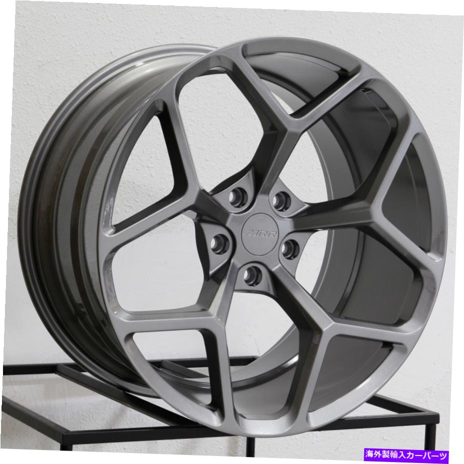 ホイール　４本セット 20x10/20x11 MRR M228フィットカマロ5x120 35/43ガンメタルホイールリムセット（4）66.9 20x10/20x11 MRR M228 fit Camaro 5x120 35/43 Gun Metal Wheels Rims Set(4) 66.9【並行輸入品】